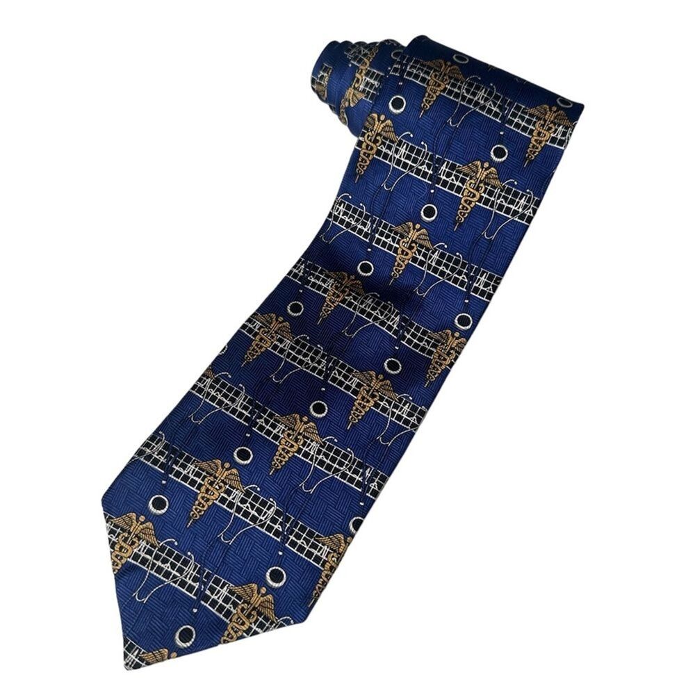 Vintage Medical Doctor RM Style Tie